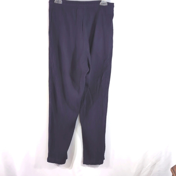 Dress Barn Purple Comfy Great Travel Elastic Waist Pants Size Small. - Picture 3 of 5